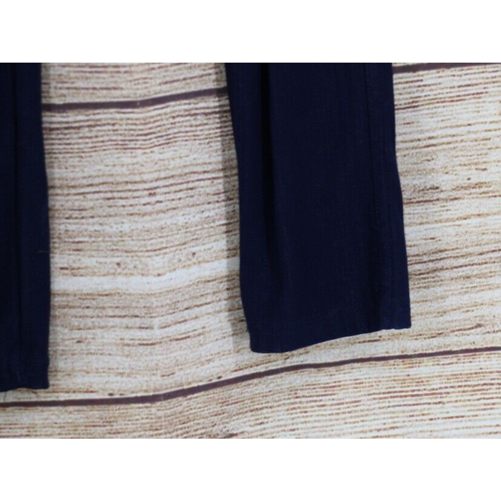 Womens One Size Pull On Leggings Set Bundle Blue Black - Picture 12 of 15
